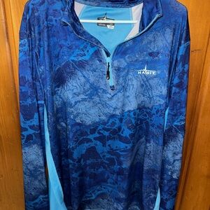Habit Blue Patterned Pullover